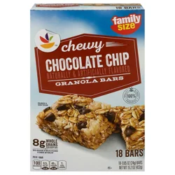 Giant Chewy Granola Bars Chocolate Chip - 18 ct