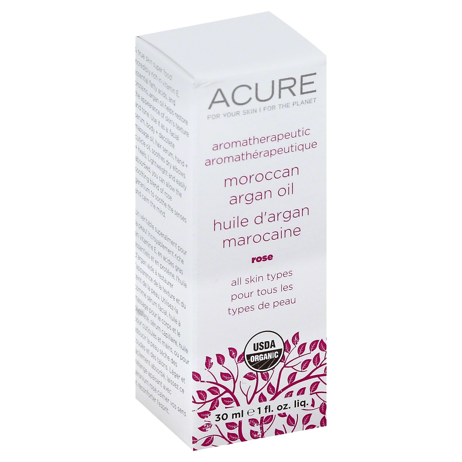 slide 1 of 2, ACURE Radically Rejuvenating Rose Argan Oil, 1 fl oz