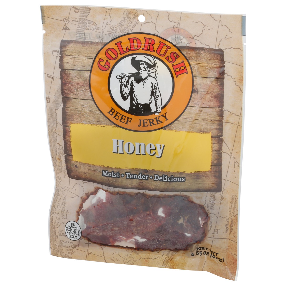 slide 10 of 13, Goldrush Honey Beef Jerky 2.85 oz, 2.85 oz