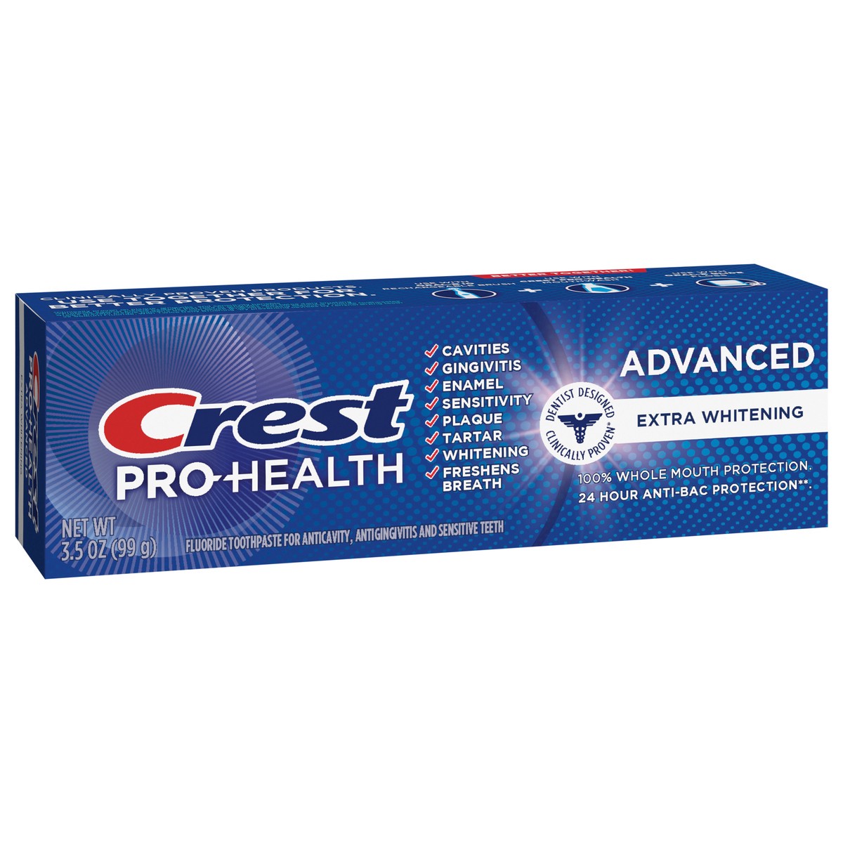 slide 8 of 11, Crest Pro-Health Advanced Extra White Toothpaste (3.5oz), 3.5 oz