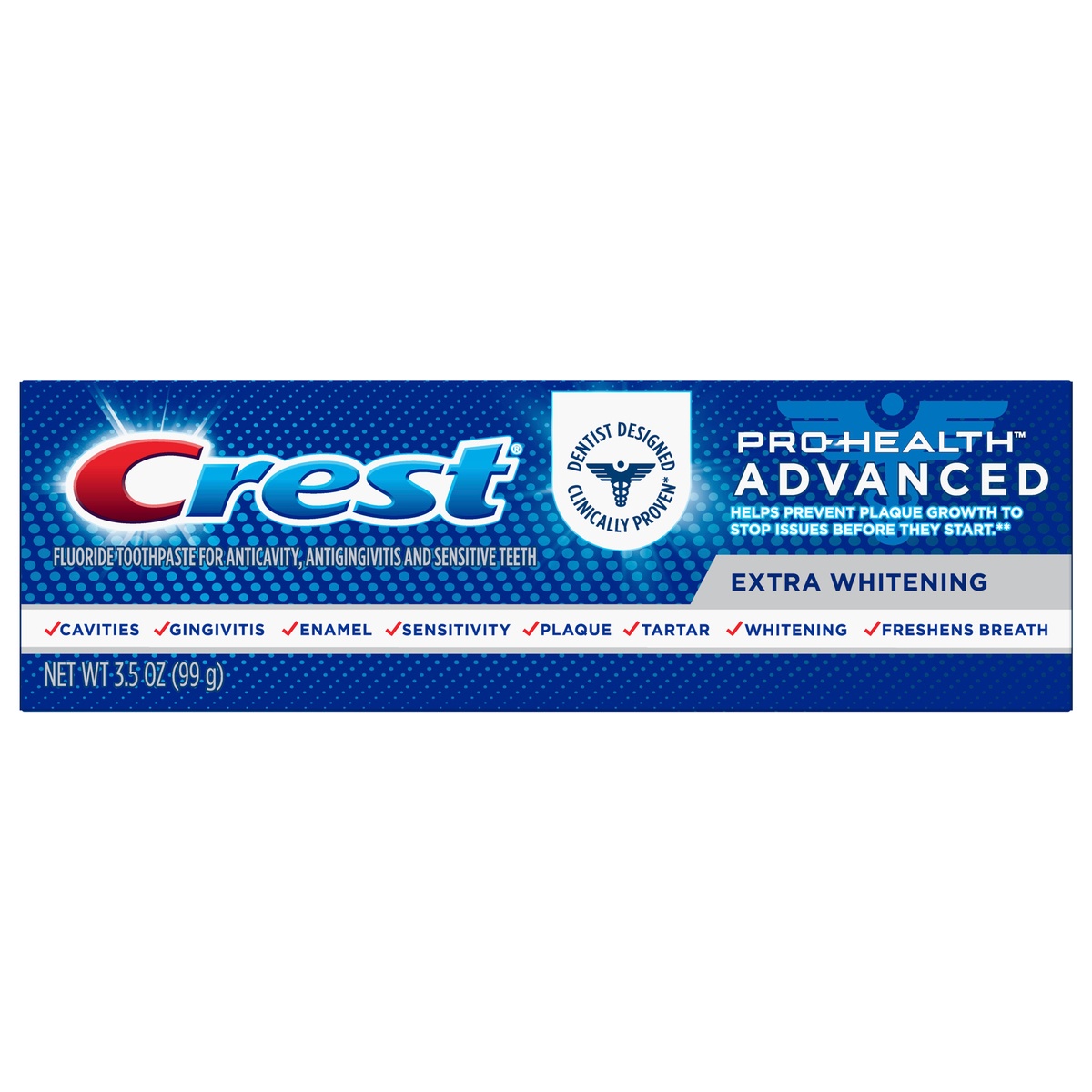 slide 5 of 5, Crest Pro-Health Advanced Extra White Toothpaste (3.5oz), 3.5 oz