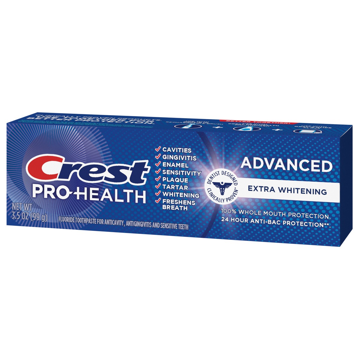 slide 7 of 11, Crest Pro-Health Advanced Extra White Toothpaste (3.5oz), 3.5 oz