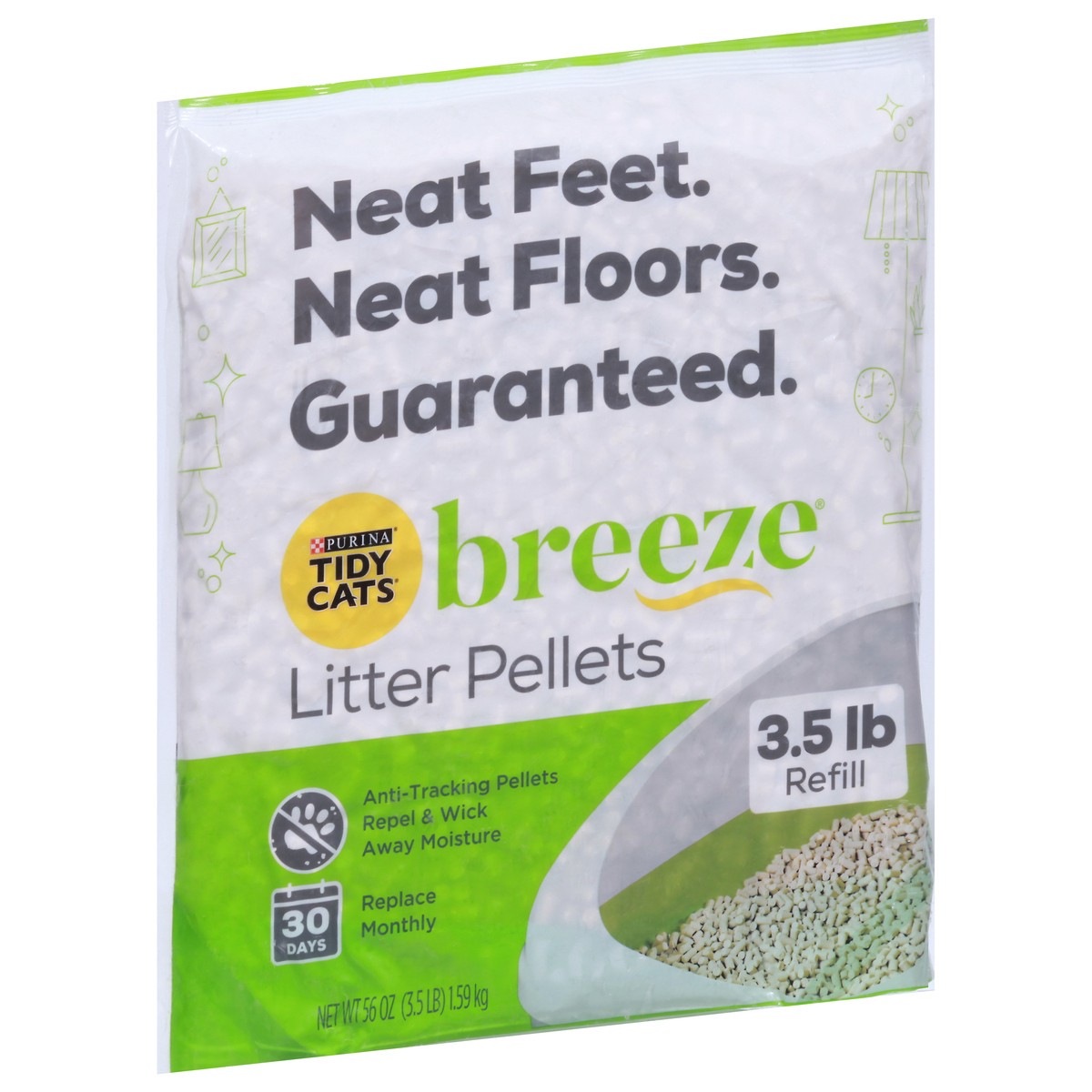 slide 5 of 9, Purina Tidy Cats Breeze Litter Pellets 56 oz, 56 oz