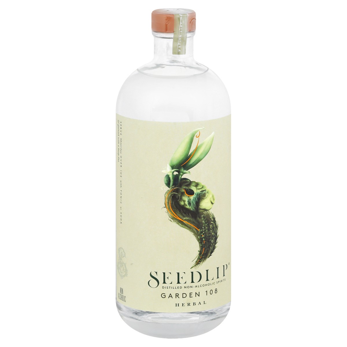 slide 2 of 9, Seedlip Garden 108 Herbal Non-Alcoholic Spirits 700 ml, 700 ml