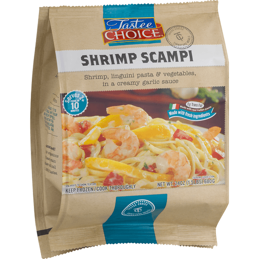 slide 4 of 18, Tastee Choice Shrimp Scampi Meal, 24 oz