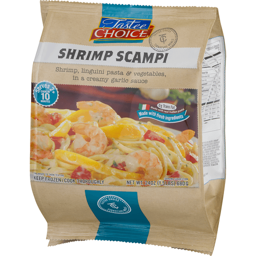 slide 6 of 18, Tastee Choice Shrimp Scampi Meal, 24 oz