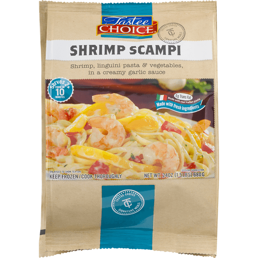 slide 9 of 18, Tastee Choice Shrimp Scampi Meal, 24 oz