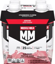 Muscle Milk Protein Shake, Non-Dairy, Strawberries ''n Creme