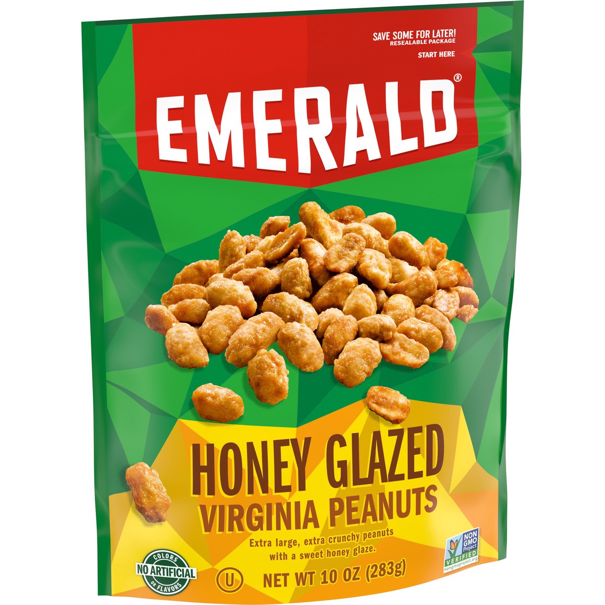 slide 6 of 11, Emerald Honey Roasted Virginia Peanuts, 10 oz