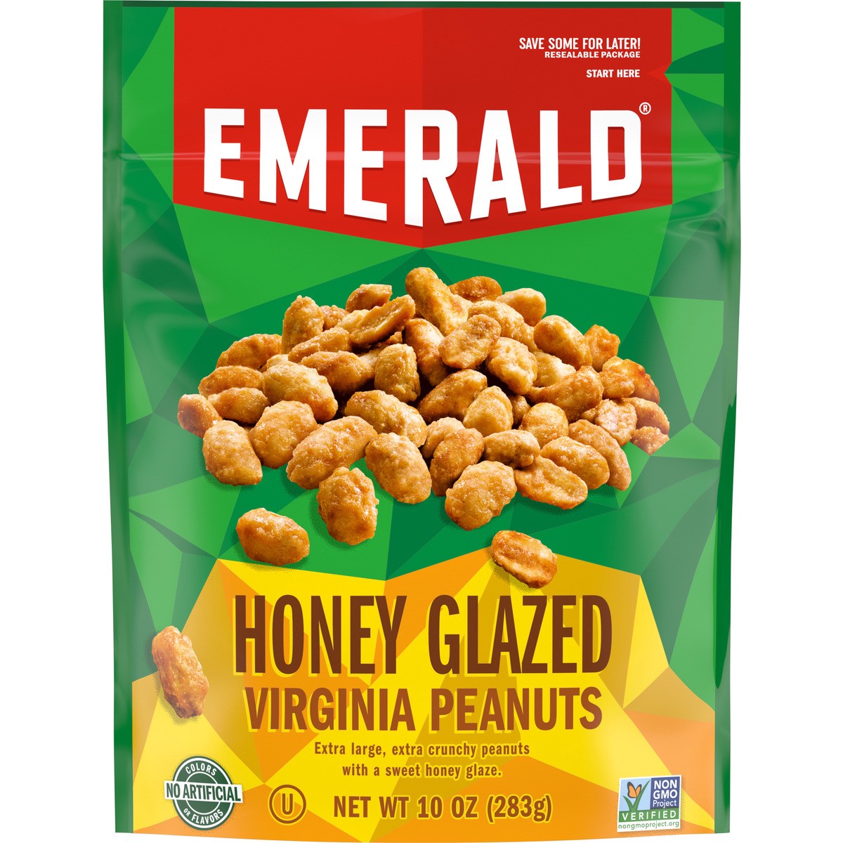 slide 2 of 11, Emerald Honey Roasted Virginia Peanuts, 10 oz