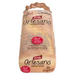 Sara Lee Artesano Original Bread, 20 oz, White Pre-sliced White Bread, Bag
