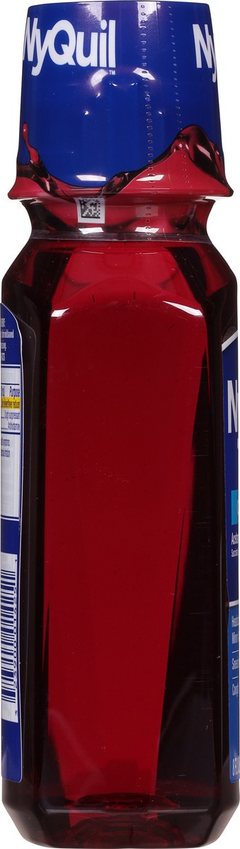 slide 7 of 9, Vicks Nyquil Cold & Flu Nighttime Relief Cherry Liquid, 8 oz