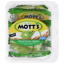Mott's Sliced Green Apples 6 - 2 oz Bags