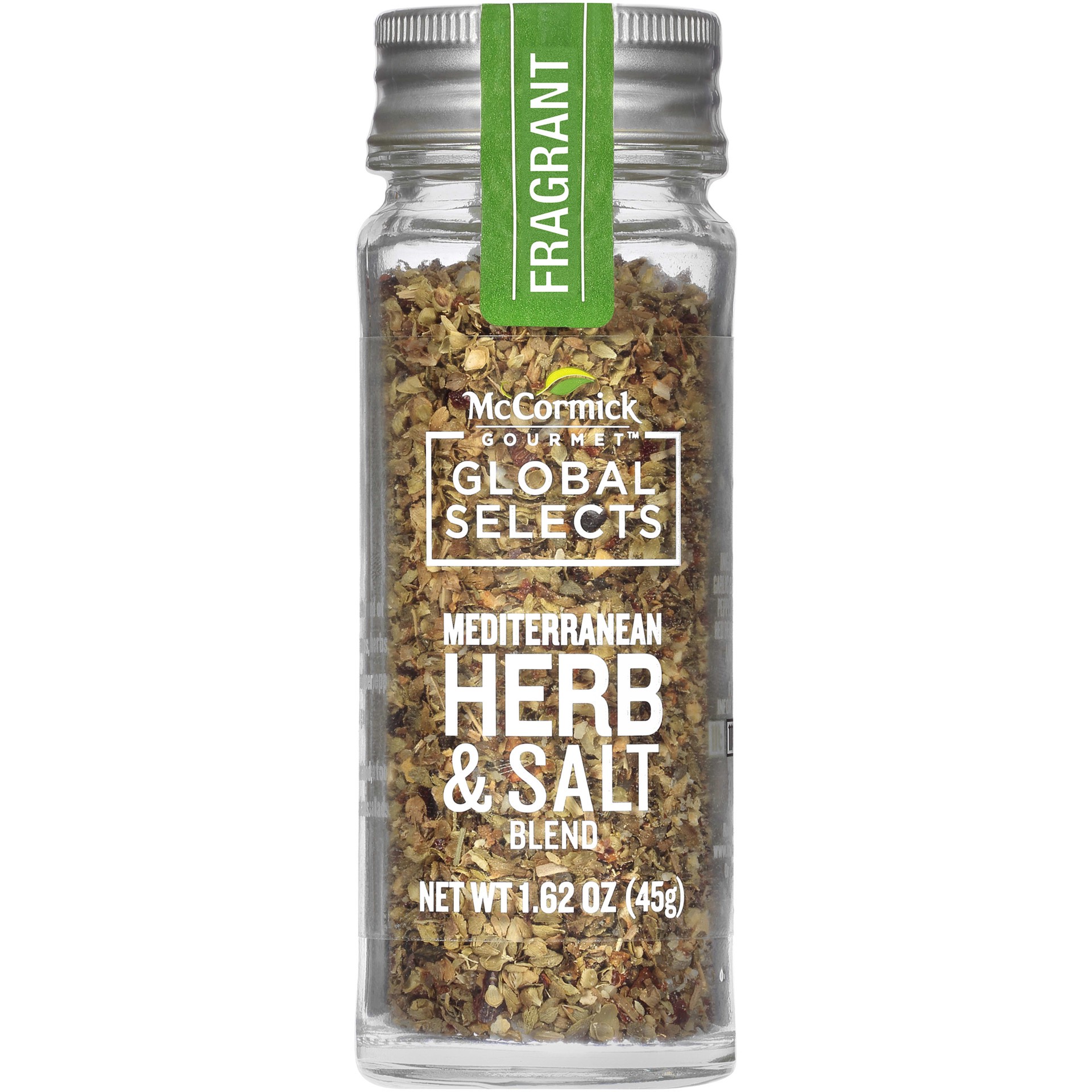 slide 1 of 1, McCormick Gourmet Global Selects Mediterranean Herb & Salt Blend, 1.62 oz, 1.62 oz