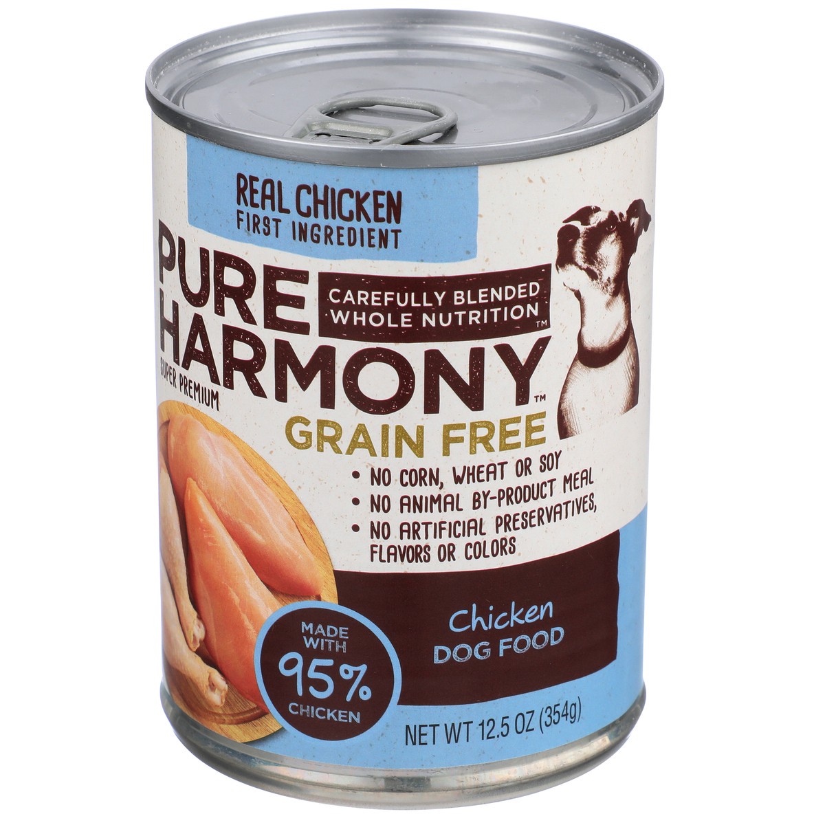 Pure Harmony Super Premium Grain Free Chicken Dog Food 12.5 oz Shipt