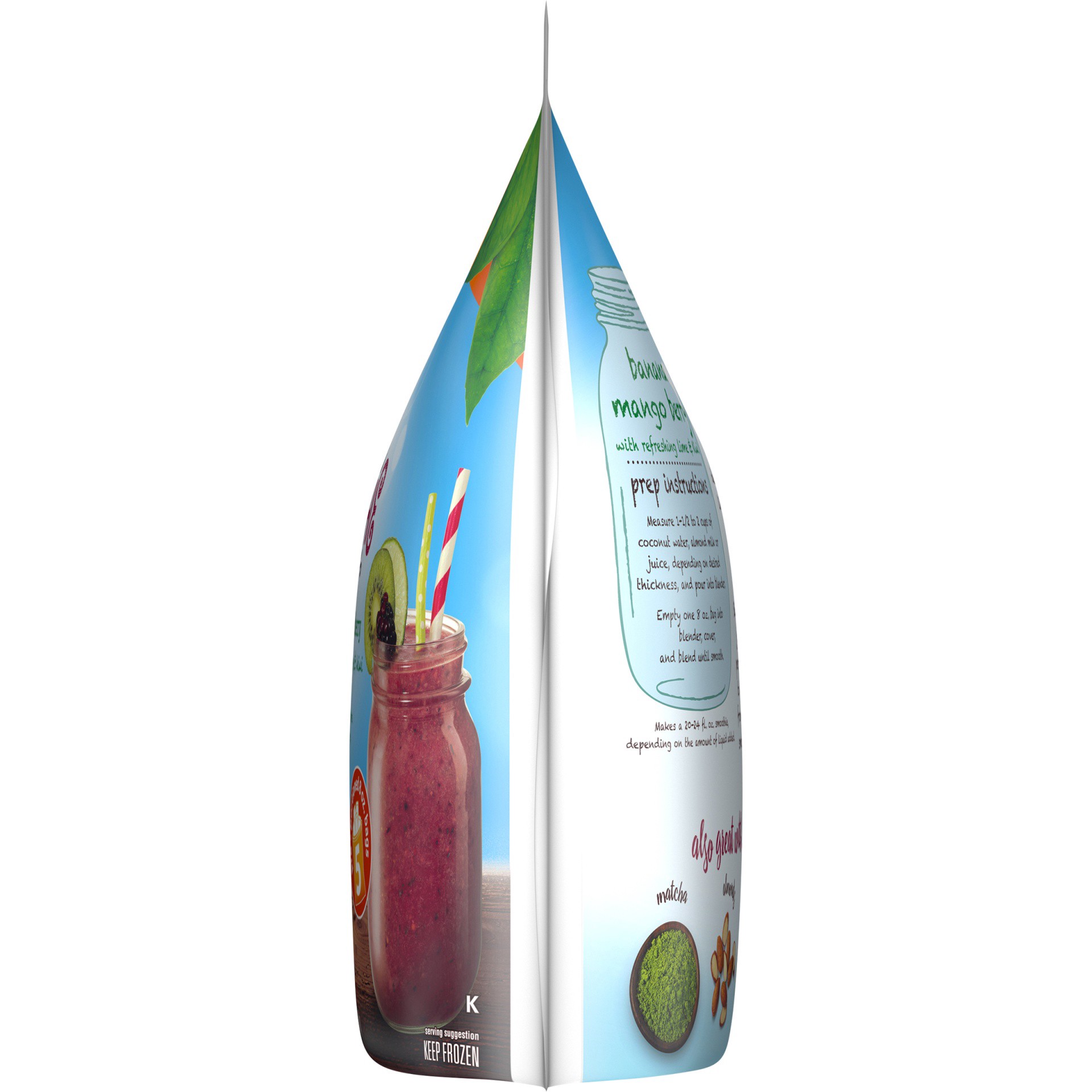 slide 17 of 18, Dole Smoothies, Crafted, Banana Mango Berry Break, 5 ct