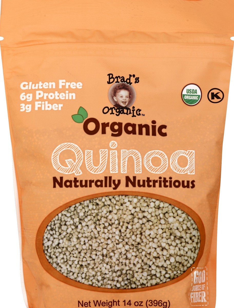 slide 2 of 2, Brad's Organic Quinoa 14 oz, 14 oz