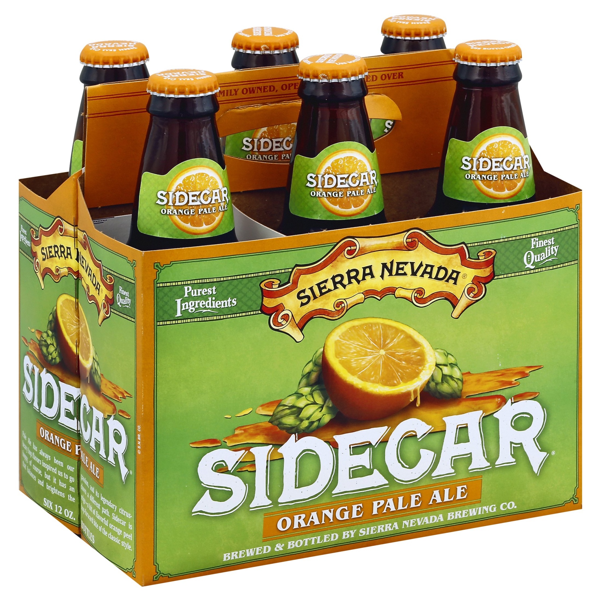 slide 1 of 1, Sierra Nevada Sidecar Orange Pale AleBottles, 6 ct; 12 oz