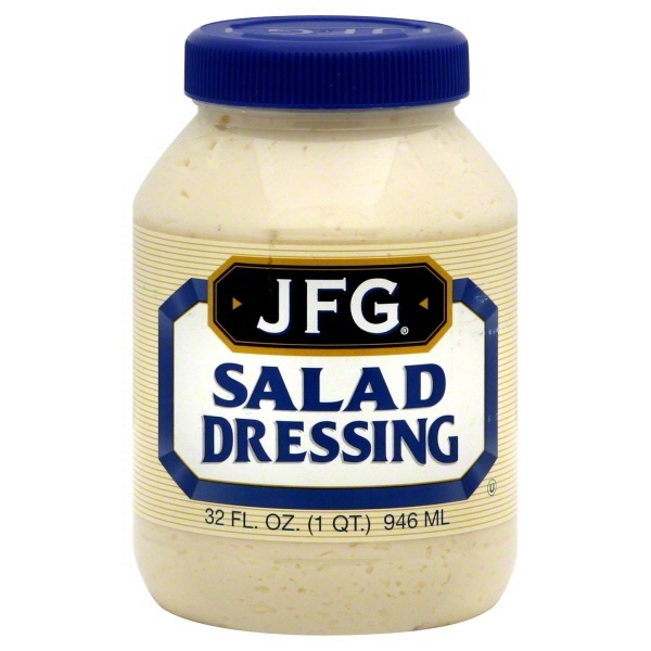 slide 1 of 1, JFG Salad Dressing, 30 oz