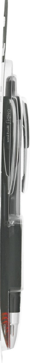 slide 6 of 9, uni-ball Uni Super Ink 0.7 MM Medium Black Gel Pens 2 ea, 2 ct