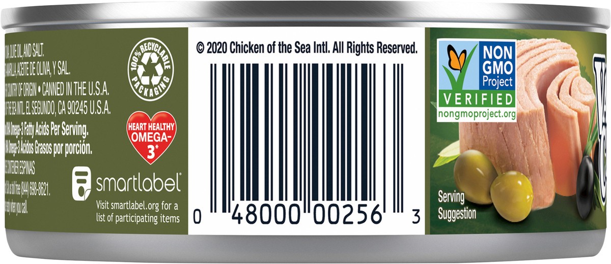 slide 4 of 8, Van Camp's Seafood Solid Light Yellowfin Tuna in Olive Oil - 5 oz, 5 oz