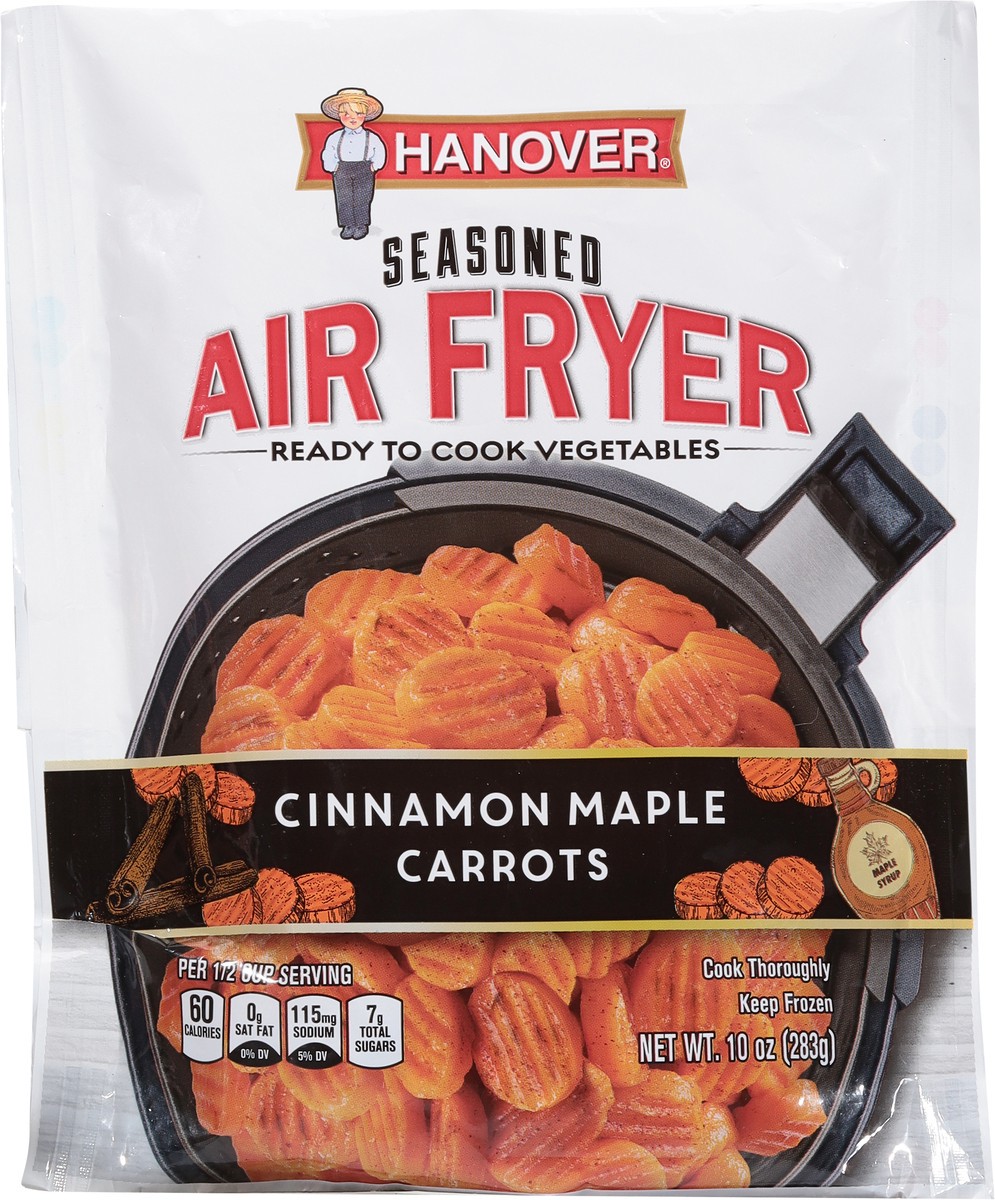 slide 9 of 9, Hanover Seasoned Air Fryer Cinnamon Maple Carrots 10 oz, 10 oz