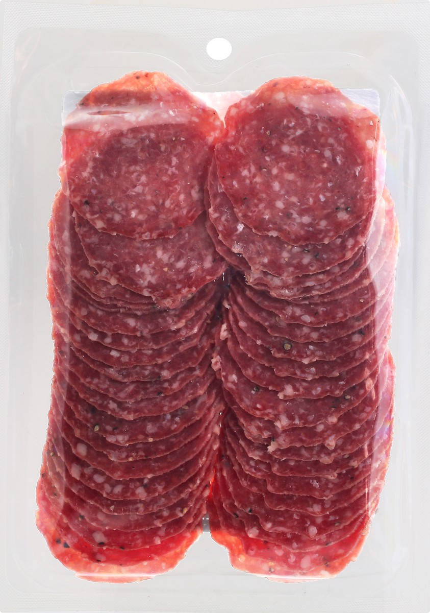 slide 3 of 9, Signature Select Lite Italian Dry Salami 7 oz, 7 oz