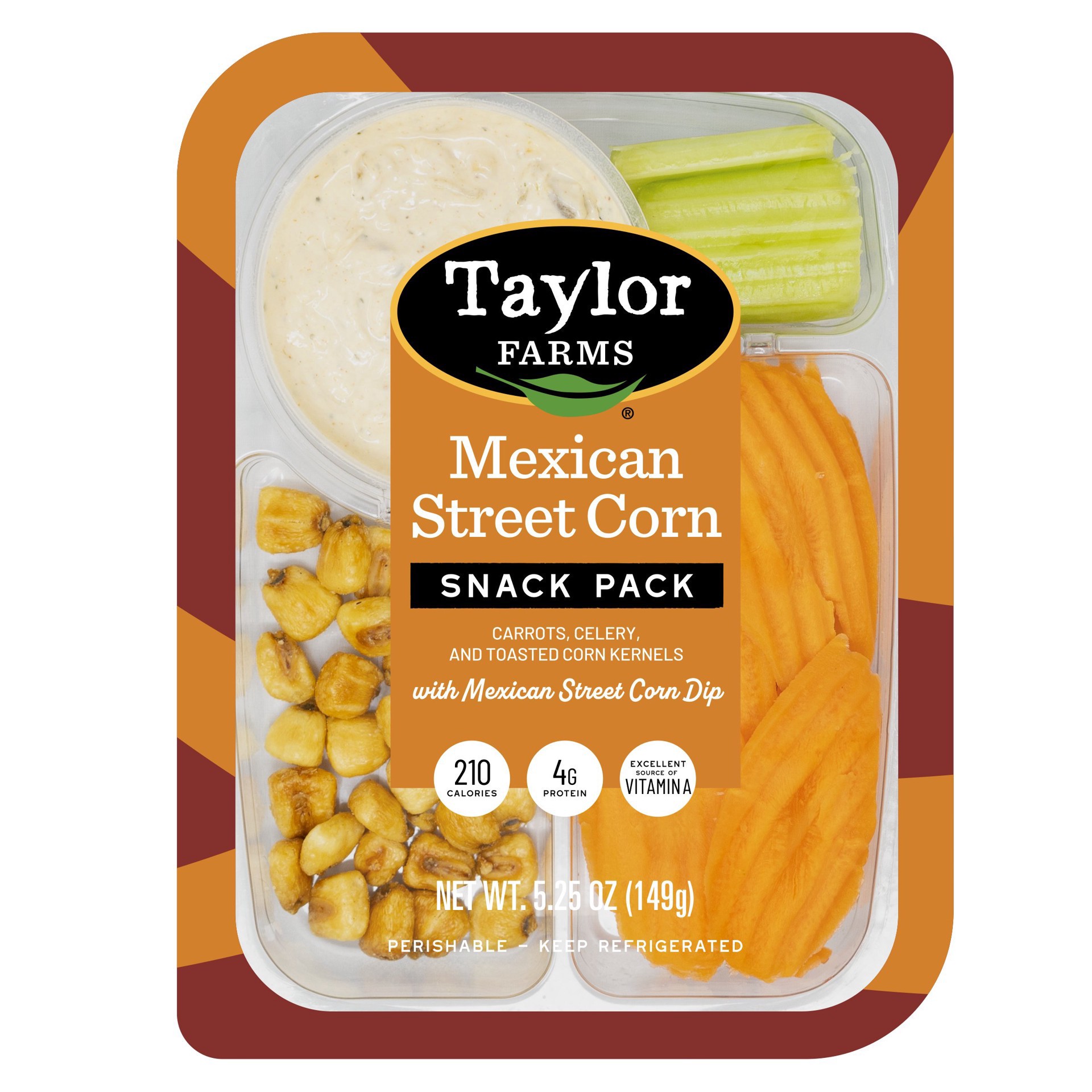 slide 1 of 1, Taylor Farms Mexican Street Corn Snack Pack, 5.25 oz