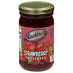 Blackburn's Strawberry Preserves 10 oz