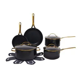 Core Kitchen Constellation Cookware Set - Black