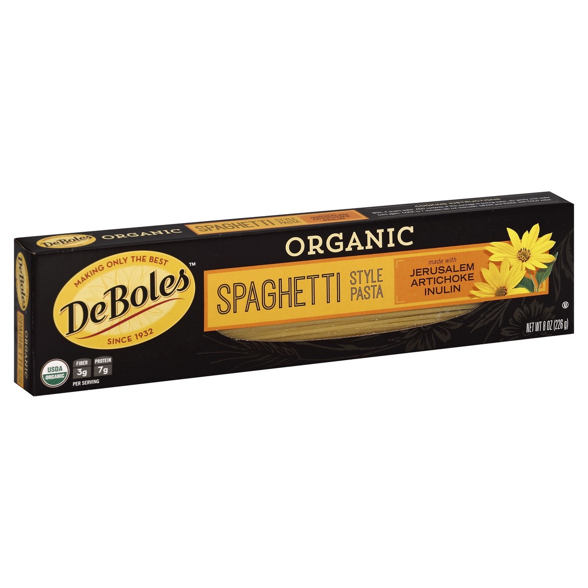 slide 5 of 8, DeBoles Spaghetti 8 oz, 8 oz