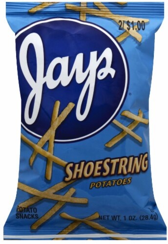 slide 1 of 1, Jays Shoestring Potato Snacks, 1 oz