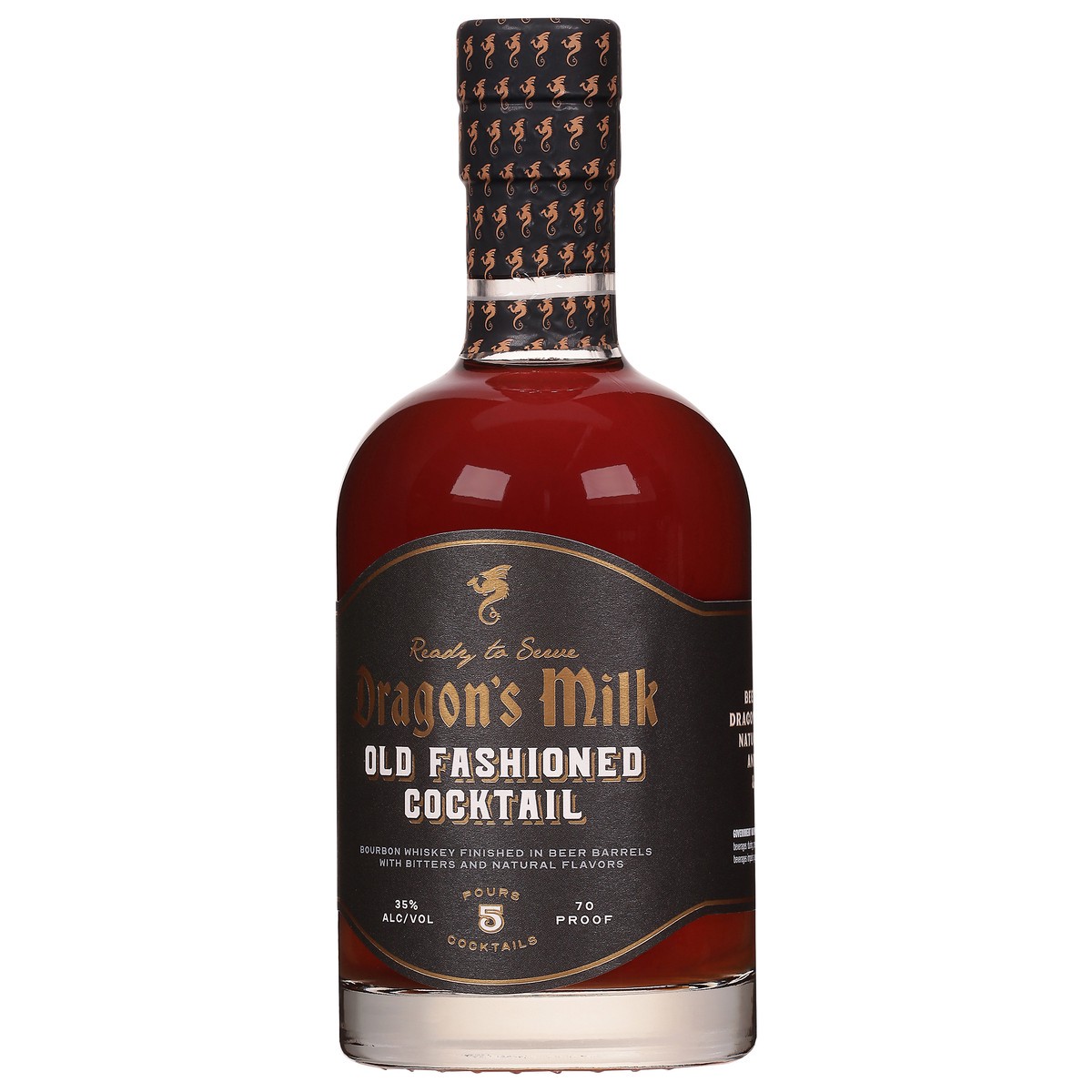 slide 7 of 11, Dragon's Milk Old Fashioned Cocktail 12.7 fl oz, 12.7 fl oz