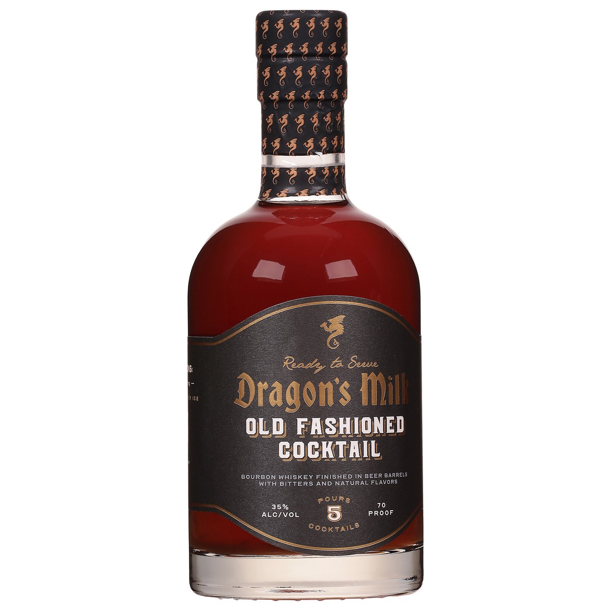 slide 5 of 11, Dragon's Milk Old Fashioned Cocktail 12.7 fl oz, 12.7 fl oz