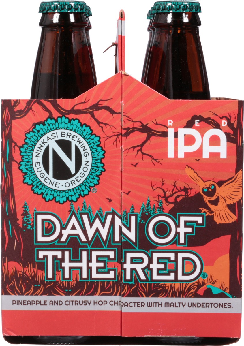 slide 4 of 9, Ninkasi Brewing Dawn of the Red Red IPA Beer 6 - 12 fl oz Bottles, 6 ct; 12 oz