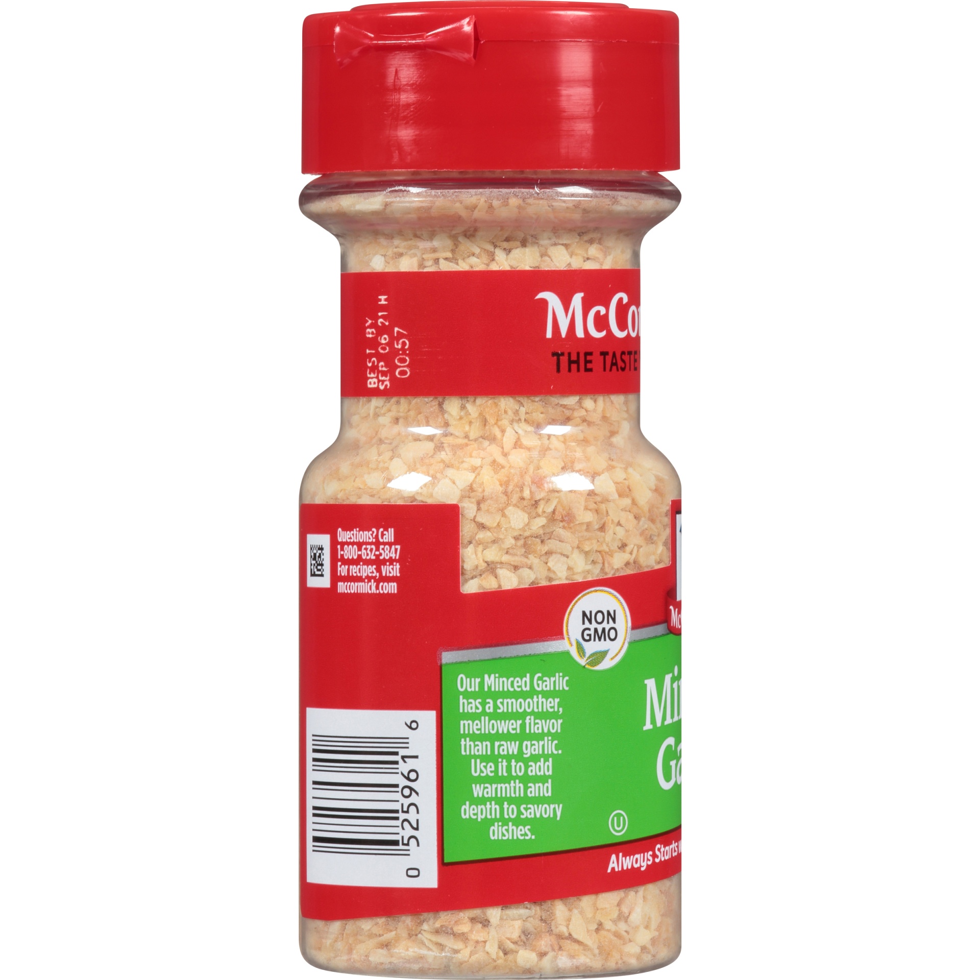 slide 4 of 5, McCormick Minced Garlic, 3 oz