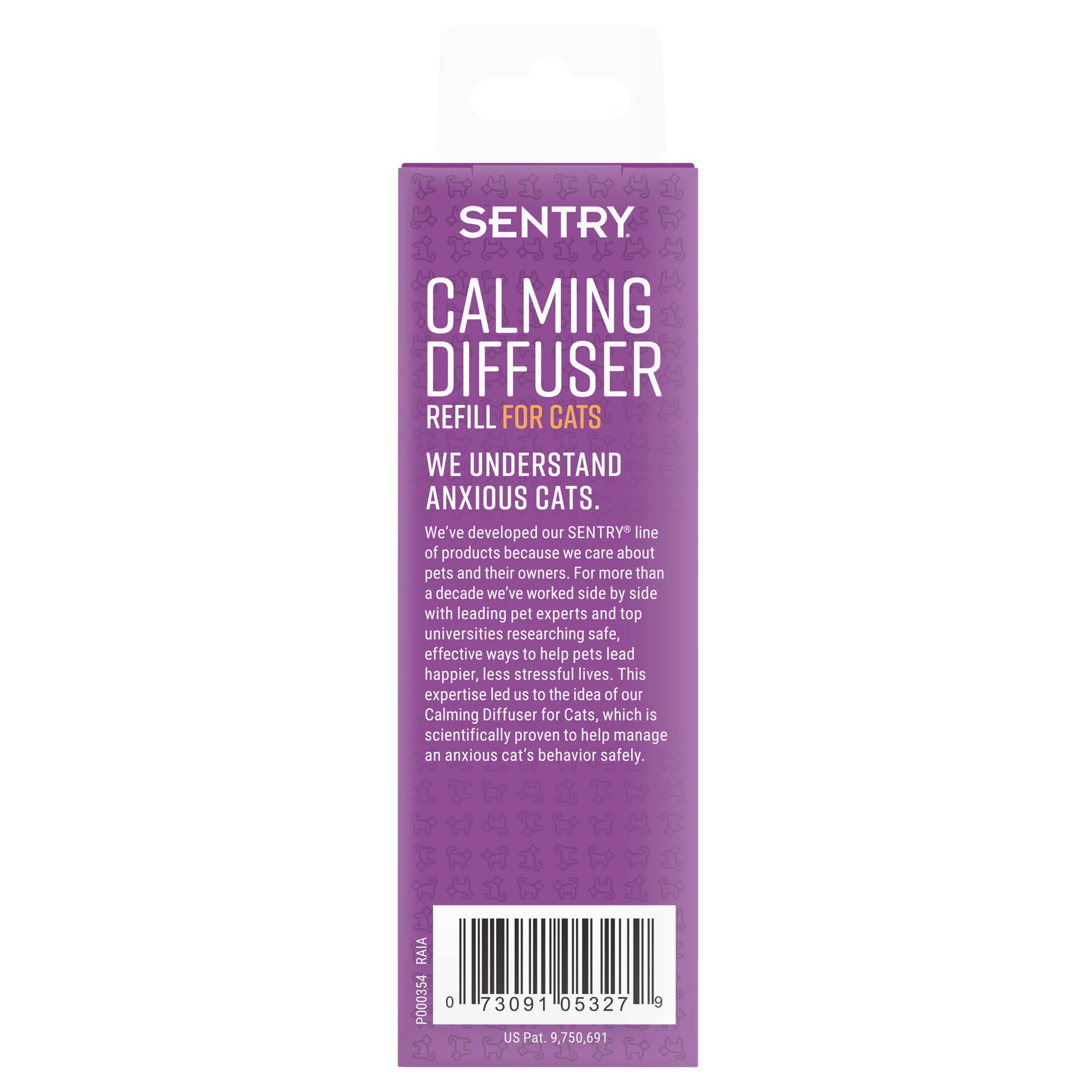 slide 2 of 2, SENTRY Calming Diffuser for Cats, Refill, 1.5 oz, 1.5 oz