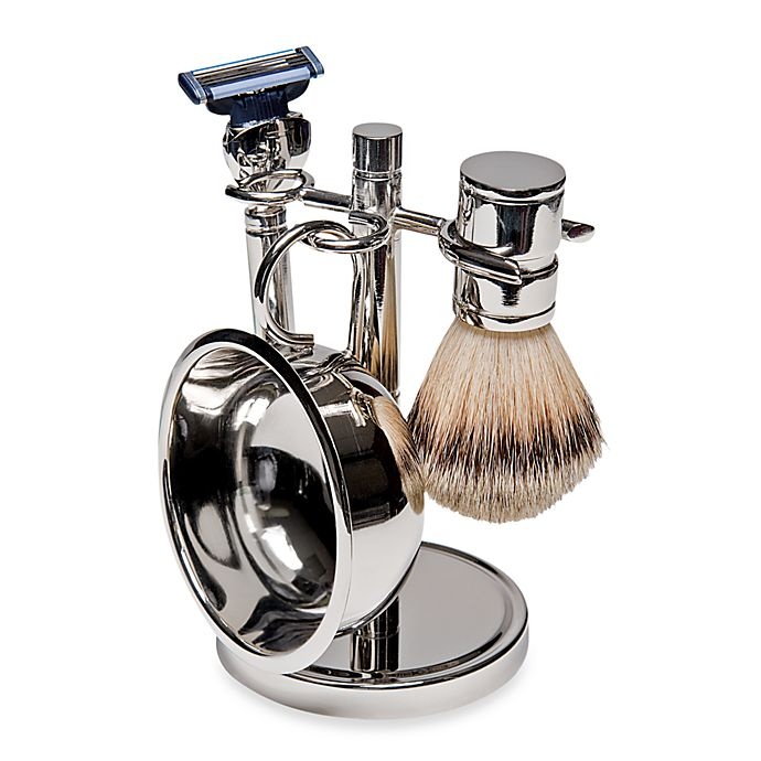 slide 1 of 1, Kingsley for Men Shave Set, 4 ct