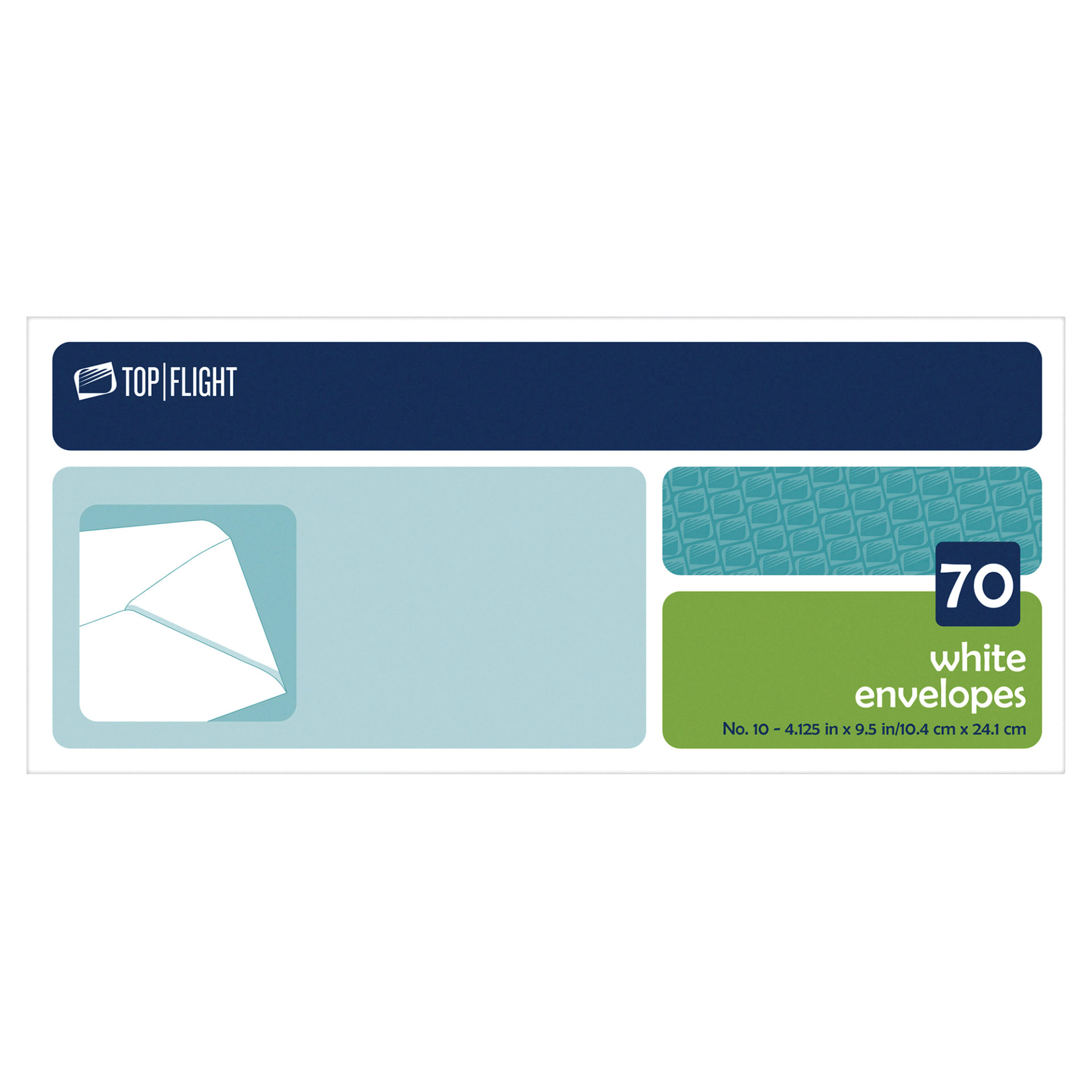 slide 1 of 1, Top Flight Plain Envelopes, 70 ct