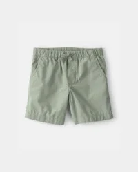 Carters Boys Canvas Shorts - Green Olive 14