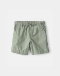 Carters Boys Canvas Shorts - Green Olive 14