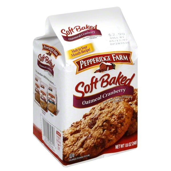 Pepperidge Farm Cookies, Oatmeal Cranberry 8.6 oz | Shipt