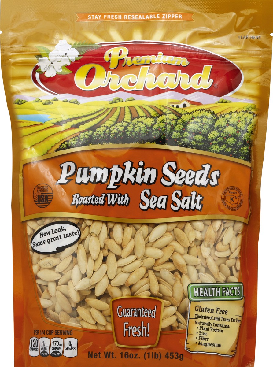 slide 1 of 3, Premium Orchard Pumpkin Seeds 16 oz, 16 oz