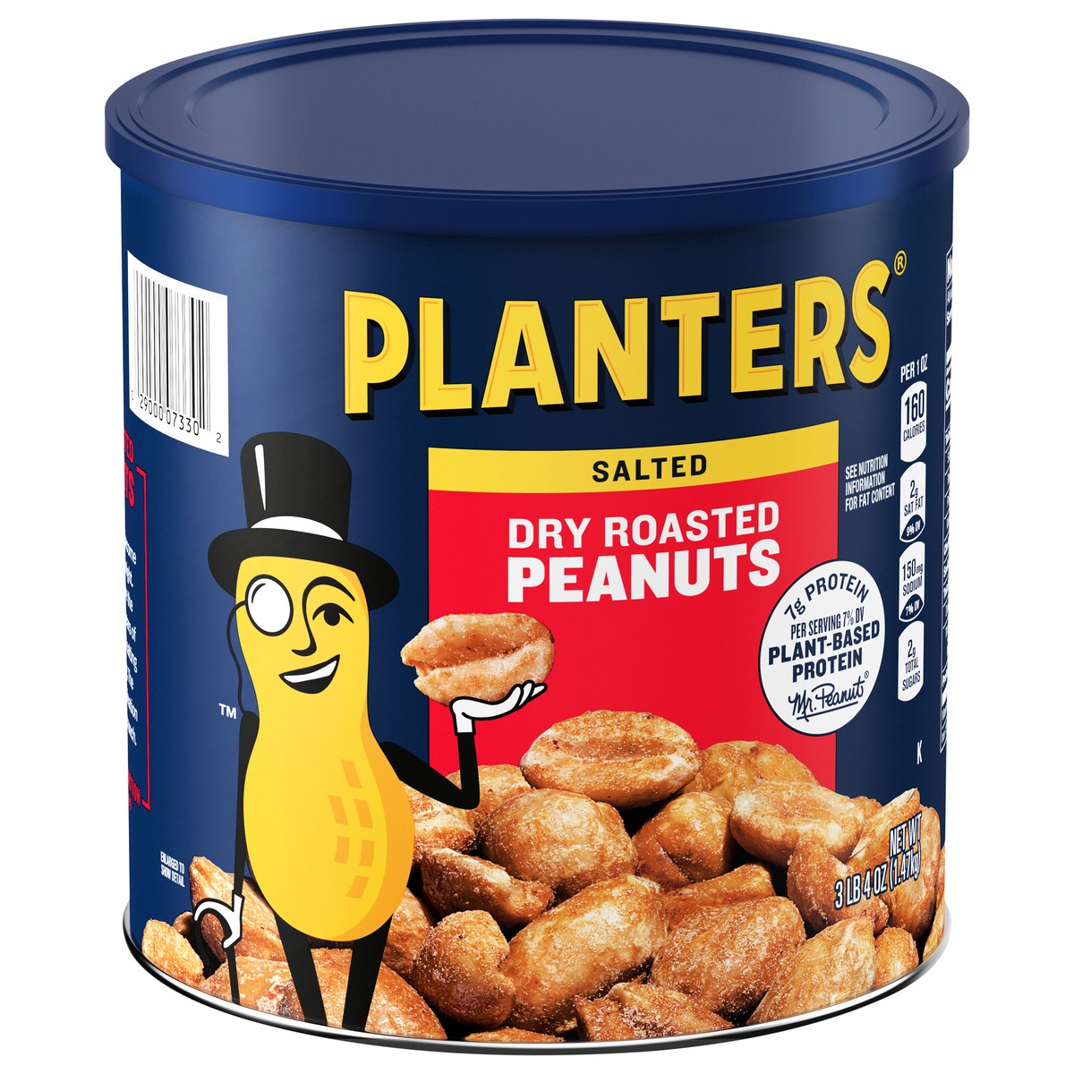 slide 9 of 10, PLANTERS Dry Roasted Peanuts, 52 oz