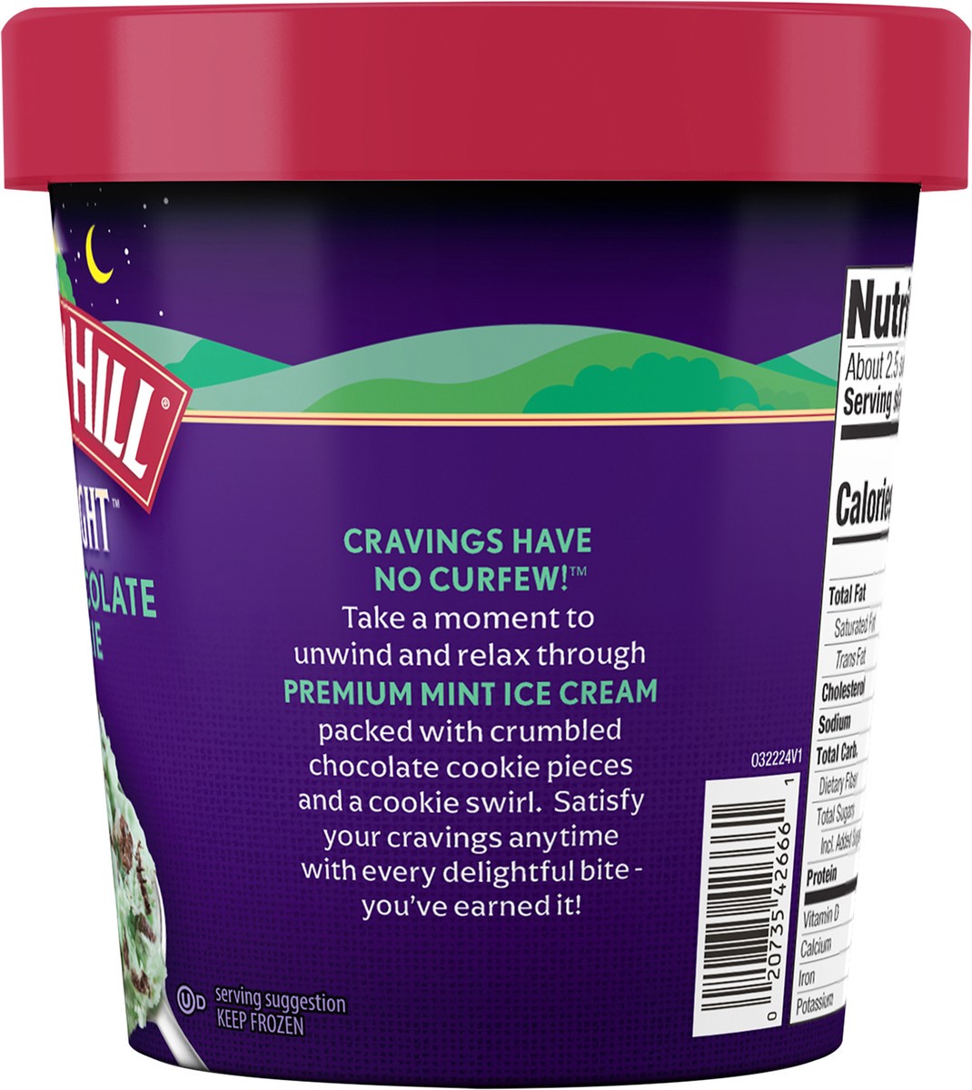 slide 8 of 10, Turkey Hill Late Night Mint Chocolate Cookie, 14 fl oz