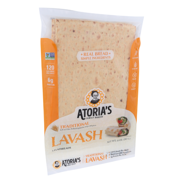 slide 1 of 1, Atorias Atoria's Traditional Lavash, 