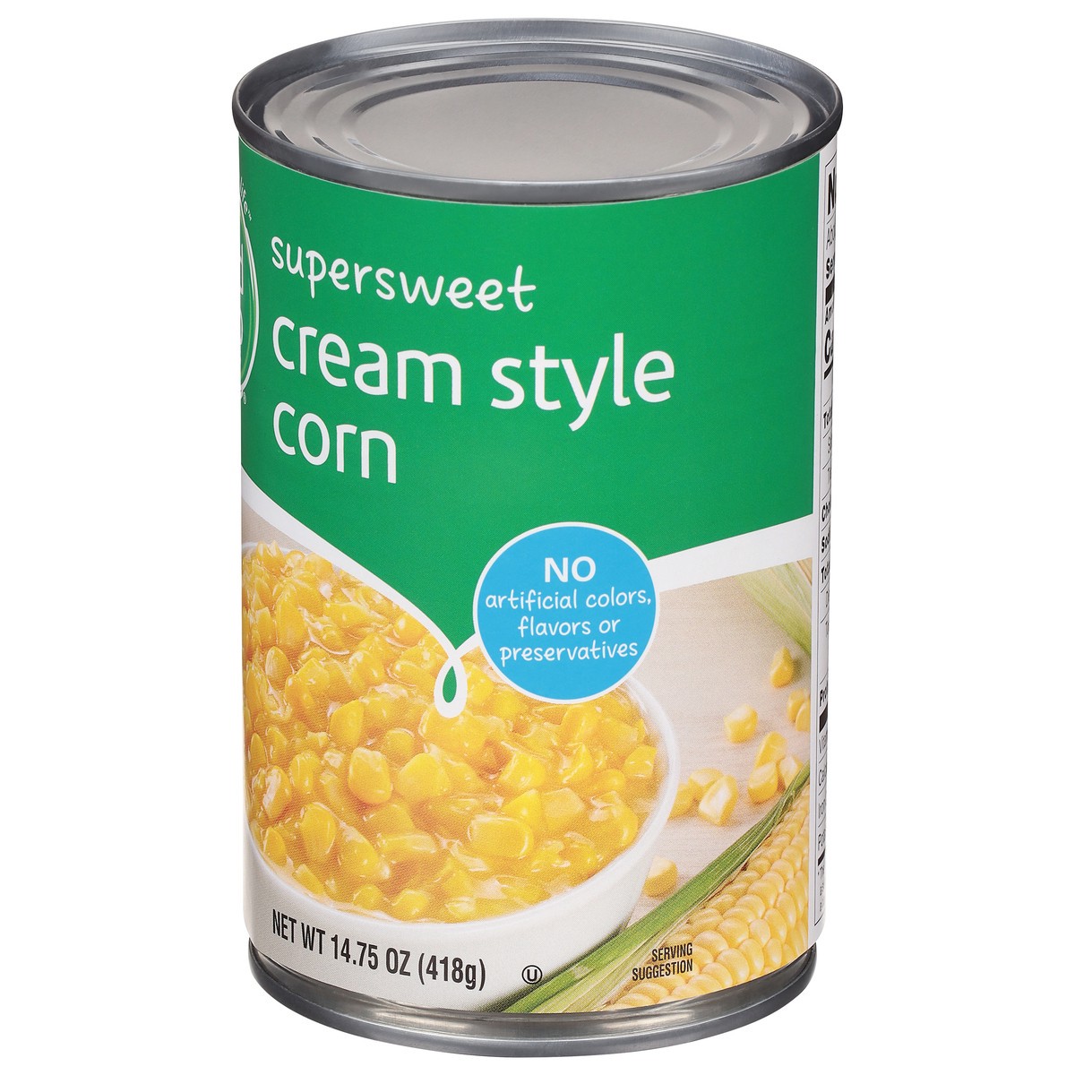 slide 2 of 11, Food Club Golden Sweet Cream Style Corn, 14.75 oz