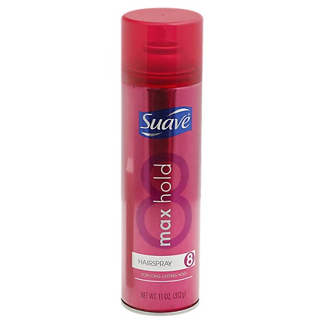 slide 1 of 1, Suave Hairspray Max Hold, 8 ct; 11 oz