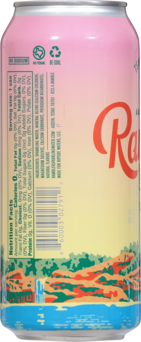 slide 9 of 11, Rambler Grapefruit Sparkling Water - 16 oz, 16 oz