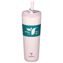 Reduce Halo Straw Tumbler - Pink Quartz